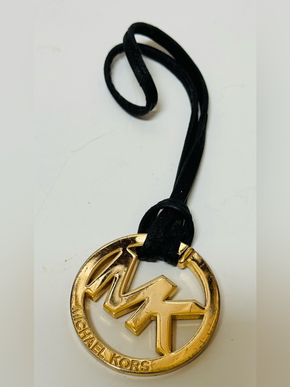 Michael Kors Gold Logo Charm